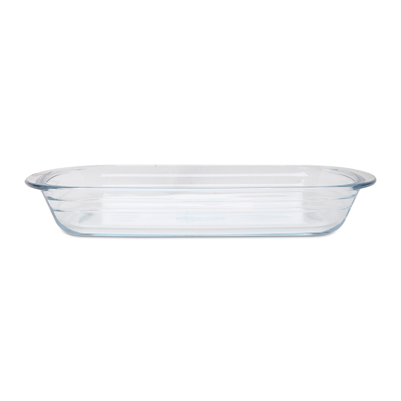 Khay nướng nồi chiên không dầu chữ nhật thủy tinh cao cấp Pháp Arcuisine 10293 39x23cm có tay cầm | Thái Dương Gia