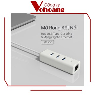 TP-Link UE330C - Hub USB Type-C ra 3 cổng USB-A 3.0 & Mạng Gigabit Ethernet