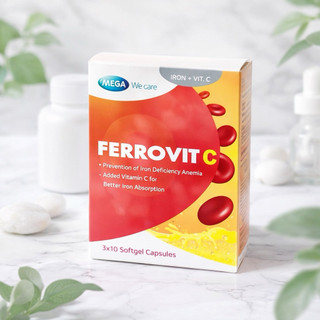 ✅ [Chính Hãng] Ferrovit C - Viên uống bổ máu, bổ sung sắt cho phụ nữ có thai và trẻ em