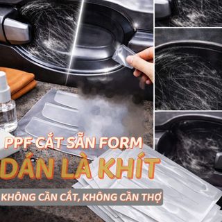 PPF Hõm Cửa & Tay Nắm Cửa Ô Tô TPU Trong Suốt – Miếng Dán Chống Trầy Sơn Xe, Tự Phục Hồi Vết Xước