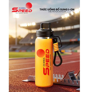 Bình Nước Thể Thao Giữ Nhiệt 600ml FUJIWA SPEED - Bình Tập Gym, Chạy Bộ, Fitness Thuận Lợi Mang Theo Khi Tập Luyện