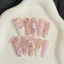 Nailbox [ Mã M32 ] Nailbox Hello Kitty Cham Nổi - From Hạt Gạo Dài Siêu Xinh Với Thiết Kế Dễ Thương Và Màu Sắc Tươi Sáng