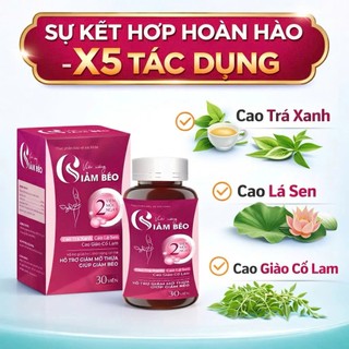 Viên uống giảm béo Body Chính Hãng Cao Cấp Hộp 30 Viên ✅ Viên giảm cân Body Sline giảm mỡ bụng cấp tốc an toàn Slim Body