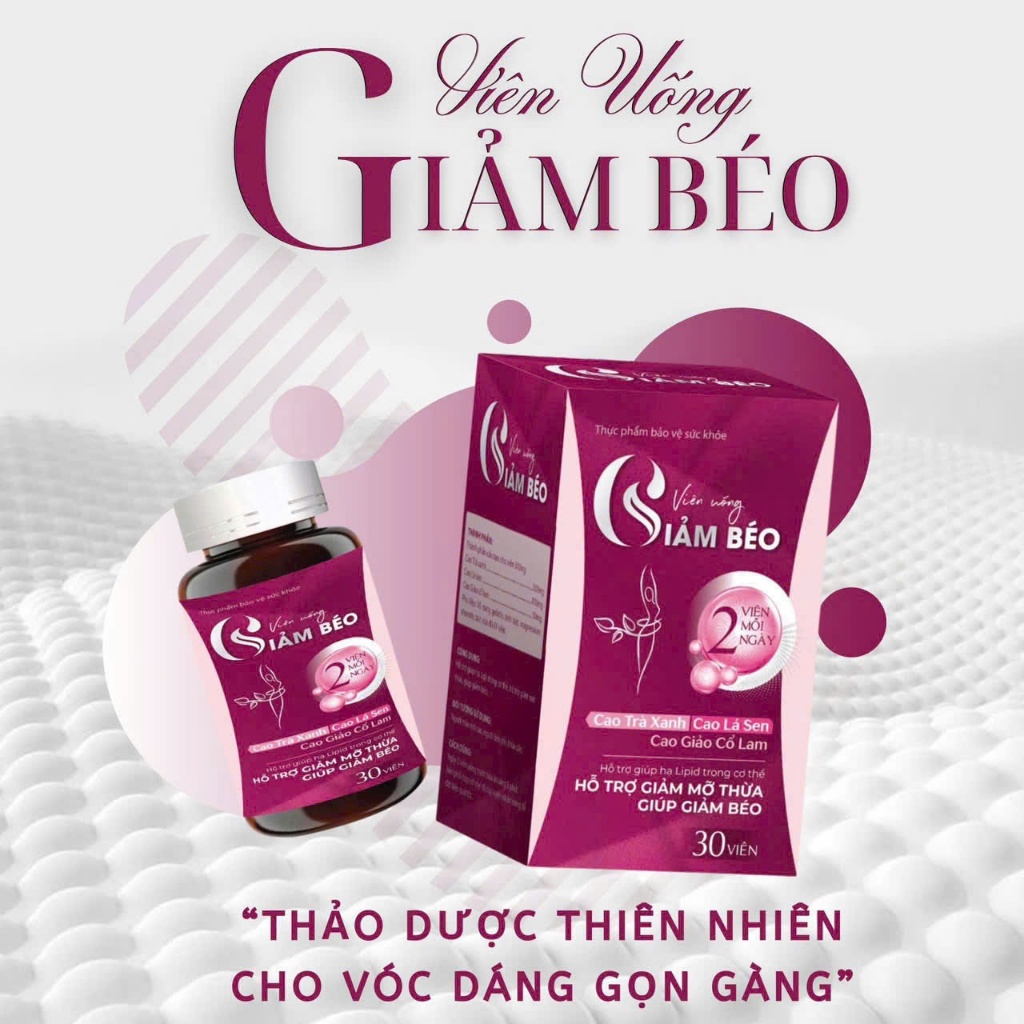 Viên Uống Giảm Béo Body Chính Hãng Hộp 30 Viên - Viên uống giảm cân Body Sline giảm mỡ bụng cấp tốc an toàn Slim Hami