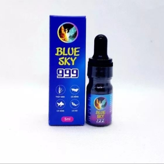 Khử Khuẩn, xử lý nấm hồ cá bluesky 999, chai 10ml không hộp giấy
