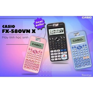 Máy tính Casio fx580vnx , máy cho các bạn học cấp 2 , cấp 3 , sinh viên / bảo hành 2 năm