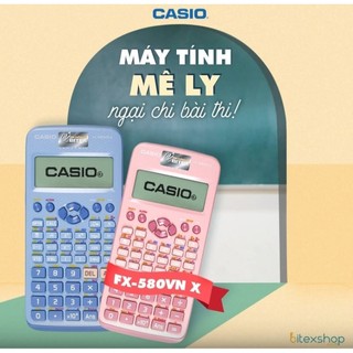 Máy tính Casio fx580vnx , máy cho các bạn học cấp 2 , cấp 3 , sinh viên / bảo hành 2 năm