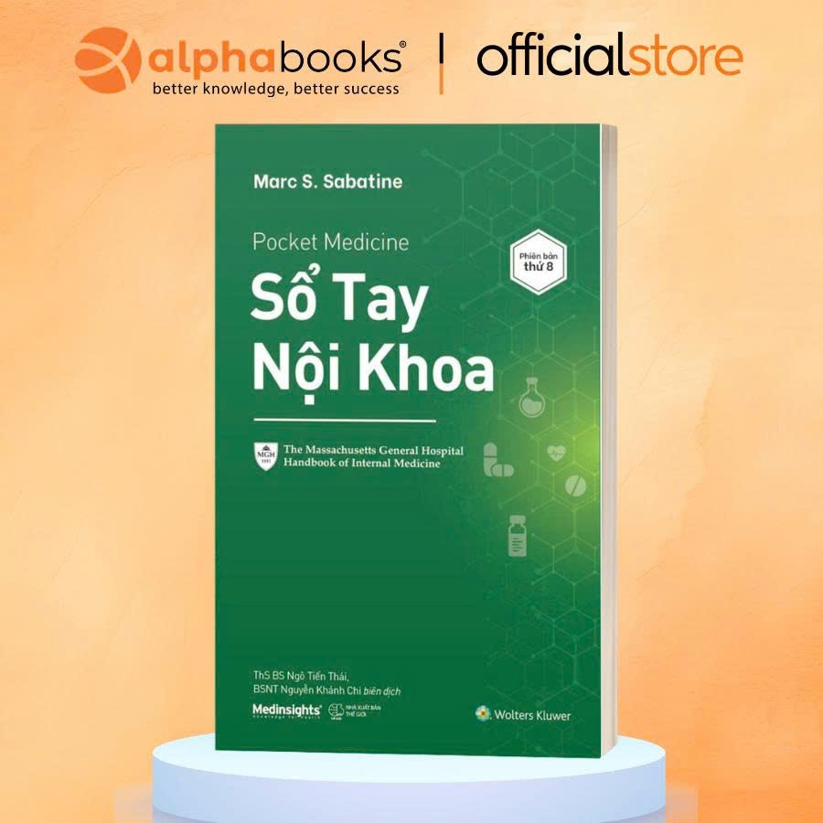 Sách - Sổ Tay Nội Khoa (Pocket Medicine) - Marc S. Sabatine (Medinsights)