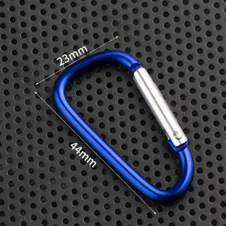 Móc treo chữ D hợp kim nhôm đa năng 	•	Kích thước: 45mm x 24mm