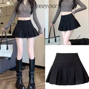 _DORY CHIC_Chân váy xếp li dáng xòe chất tuyết mưa siêu tôn dáng và năng động CV01B