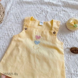 [8-26kg] Set Bộ Cổ Vuông Sát Nách Cho Bé Gái Chất Thô Lụa