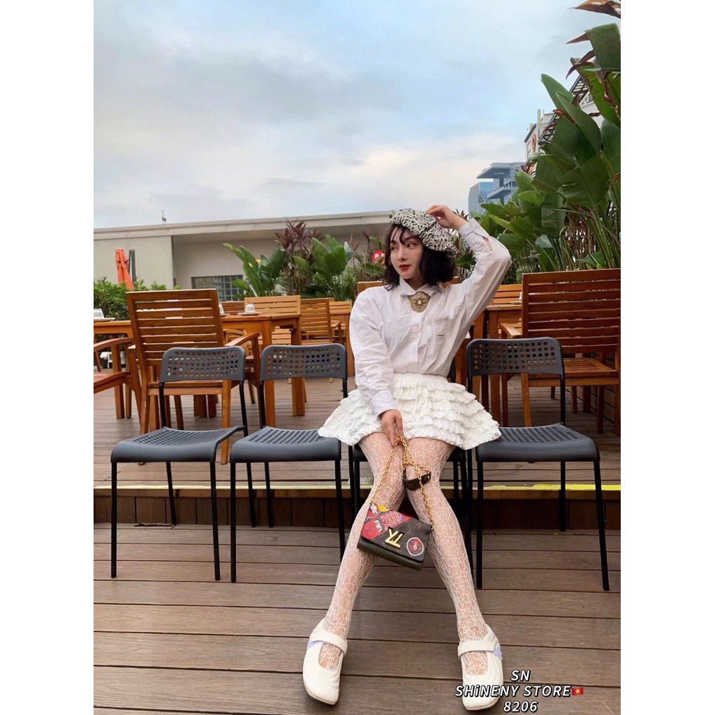[𝐒𝐮𝐙𝐲] Chân Váy Tầng L1 Cầm Nặng Tay #8206 QCCC