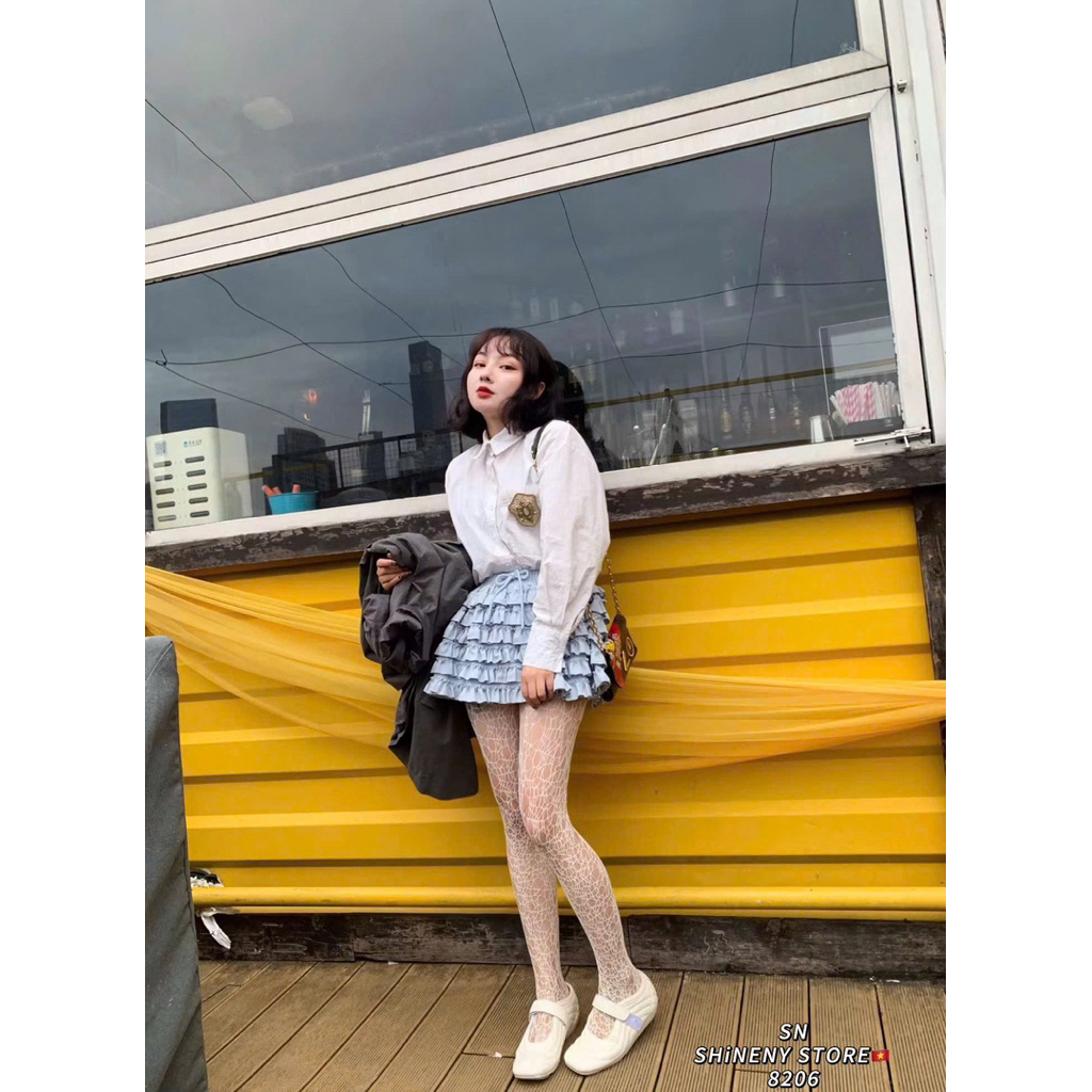 [𝐒𝐮𝐙𝐲] Chân Váy Tầng L1 Cầm Nặng Tay #8206 QCCC
