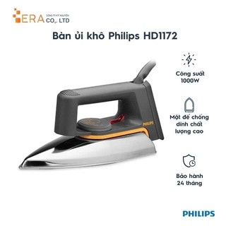 Bàn ủi khô Philips HD1172 - ngắt nhiệt tự động, chất liệu inox 304 siêu bền, VV4