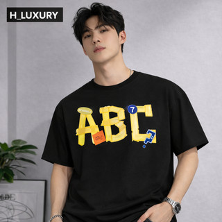 Áo Thun Cổ Tròn Unisex Form Đẹp In Chữ ABC Street Style Form Chuẩn Hot Trend Phối Đồ Cực Chất
