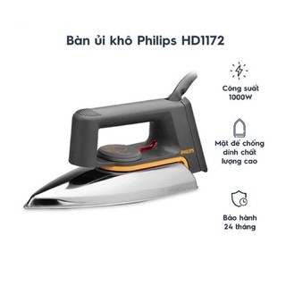 Bàn ủi khô Philips HD1172 - ngắt nhiệt tự động