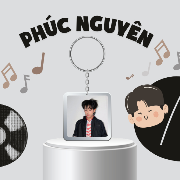 Móc khoá/ Keyring mica PHÚC NGUYÊN Tân binh Toàn năng-UPRIZE