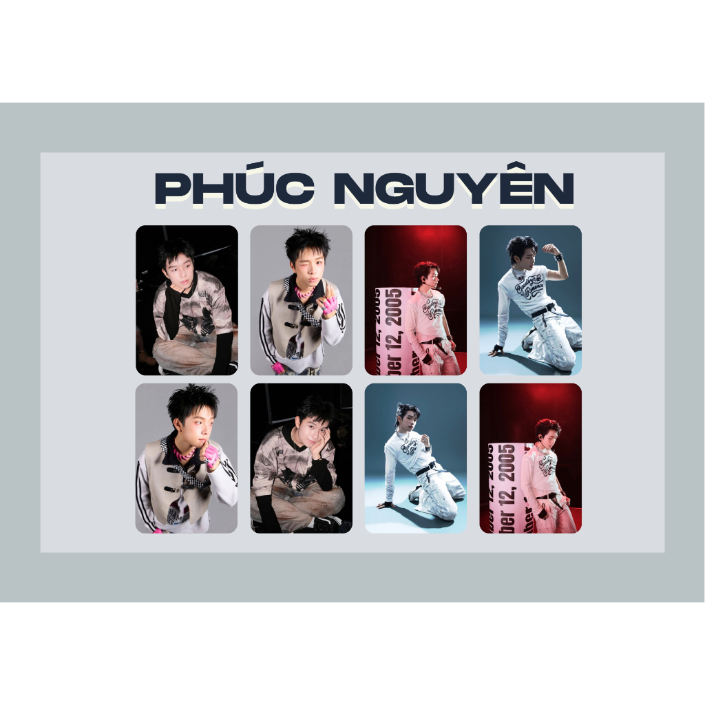set card bo góc PHÚC NGUYÊN Tân binh Toàn năng-UPRIZE