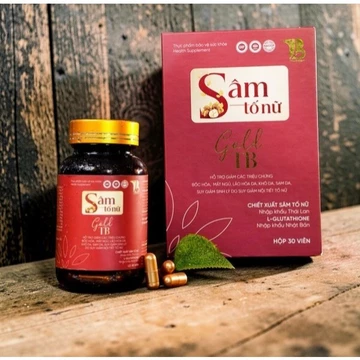 Viên uống nội tiết Sâm Tố Nữ Gold TB hộp 60 viên giảm bốc hỏa, mất ngủ, cân bằng nội tiết cho nữ