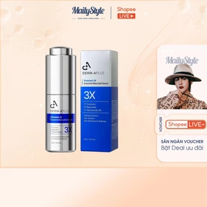 Q689_Combo (01 Chai) A133 Serum DERM A PLUS Premium 3X Exosome Bakuchiol Serum 30ml +(02 Hộp) A28 Canxi