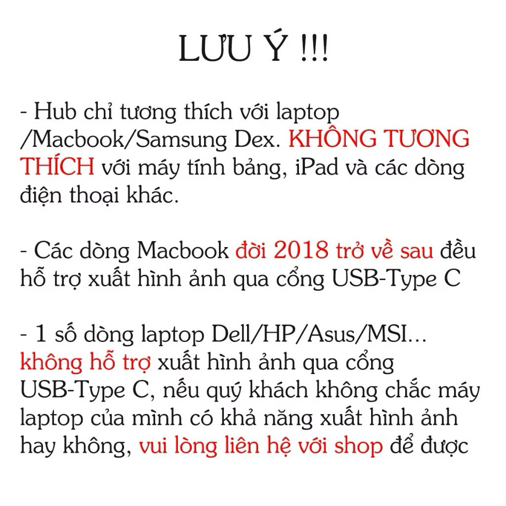 HUB Type C và HUB USB ra HDMI/USB/SD/TF/PD/RJ45 - HUB chia cổng chuyển đổi 3/7/8 in 1 cho Macbook/Laptop