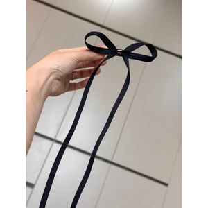 Kẹp nơ ribbon mảnh dài new