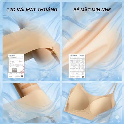 Áo Ngực Đi Biển Tàng Hình Santony 65161 & 65156 - Họa Tiết Gấm Tống Phong Thủy PIER N°5