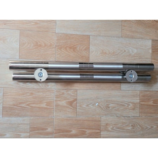 (Giá 1 chiếc) Tay nắm cửa cổng inox, tay nắm cửa sắt xếp inox đủ size