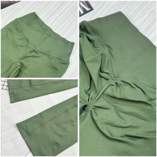 Quần legging, Quần Loe Vision Flares tập gym nữ cạp chéo nâng mông - Quần dài thể thao dệt kim co giãn hack dáng (viql)