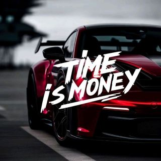 Tem chữ Time is money dán trang trí đa vị trí phù hợp cho ô tô và xe máy ( TC008)