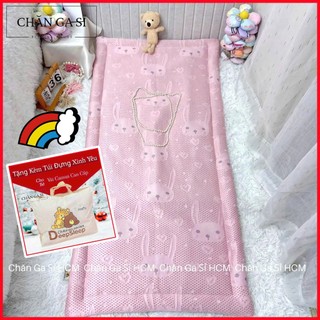 💤SIÊU MÁT💤Nệm (Tấm Trải) Băng Lạnh Cho Bé Đi Học 70x140cm Nằm Siêu Mát Lưng, Kèm Túi Đựng_Chăn Ga Sỉ