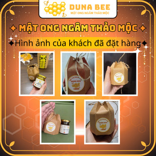 Mật ong Hoa Đu Đủ Đực (Hũ 100g) | Duna Bee – tự nhiên, không pha tạp chất, chất bảo quản