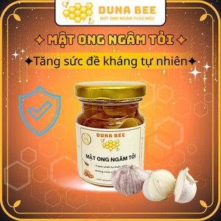 Mật ong ngâm Tỏi (Hũ 100g) | Duna Bee – tự nhiên, không pha tạp chất, chất bảo quản