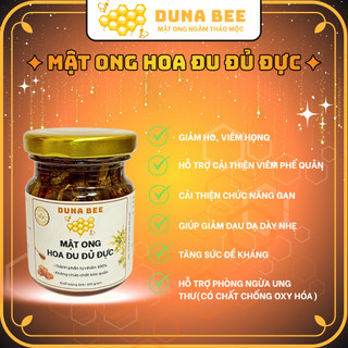 Mật ong Hoa Đu Đủ Đực (Hũ 100g) | Duna Bee – tự nhiên, không pha tạp chất, chất bảo quản