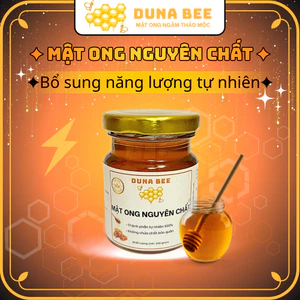 Mật ong Nguyên Chất (Hũ 100g) | Duna Bee – tự nhiên, không pha tạp chất, chất bảo quản