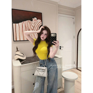 Áo Thun Trơn Cổ Tròn Kiều Trang