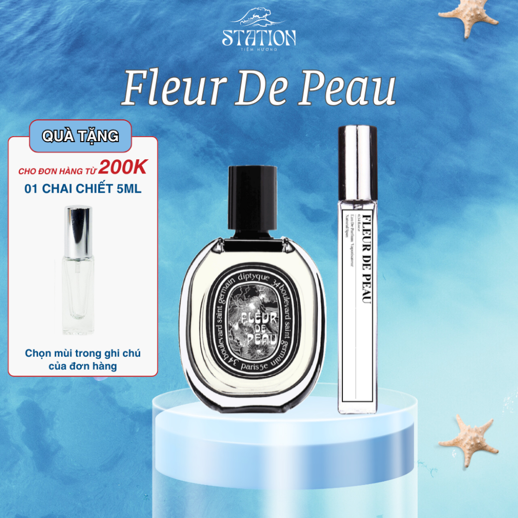 Nước Hoa Unisex Diptyque Fleur De Peau, L’eau Papier, Orpheon, Do son, Tam Dao, Ilio, Eau Rose, Philosykos STATION SCENT | BigBuy360 - bigbuy360.vn