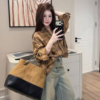 Sơ Mi Nữ STRIPE RELAX SM01– Form Rộng Kẻ Sọc Thô Mềm Thoáng Mát GEMINI