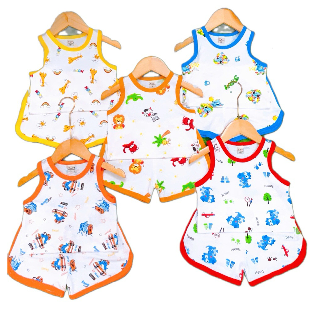 Combo 2 ,3 bộ thun lưới lạnh thông hơi cho bé trai