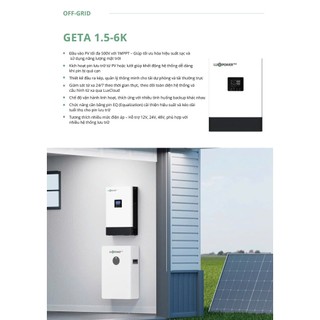 Biến Tần LuxPower Off Grid | GETA 3.6K 24V | PTV GROUP | Bảo Hành 2 Năm