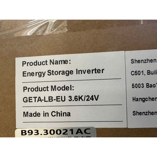 Biến Tần LuxPower Off Grid | GETA 3.6K 24V | PTV GROUP | Bảo Hành 2 Năm