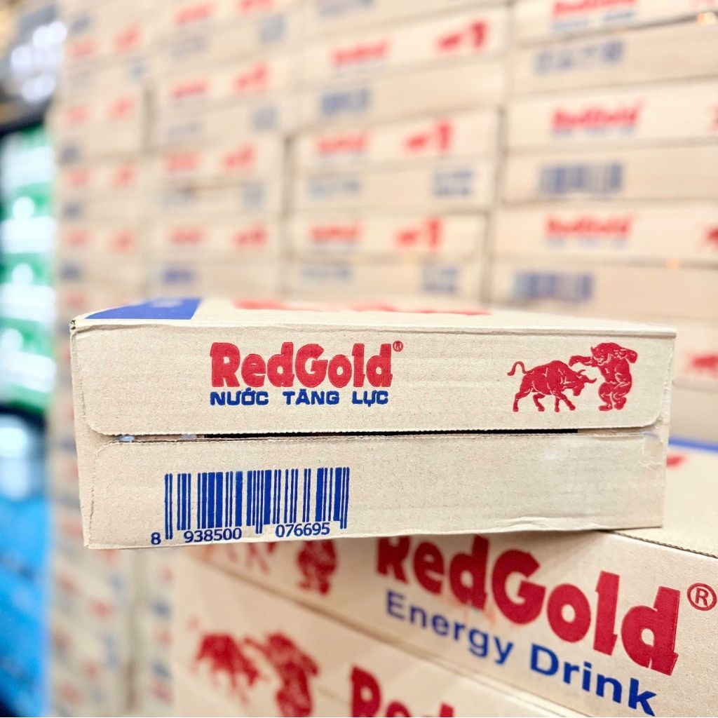 BÒ HÚC RED GOLD 1 lốc 6 LON×250ML NGỌT NHẸ SX TẠI VN