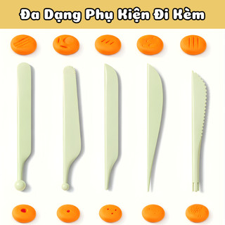Hộp Đồ Chơi Đất Nặn Tự Khô Mideer 24-36 Màu - Đồ Chơi Đất Sét Chất Liệu Tự Nhiên, Mềm Mịn, Không Độc Hại, An Toàn Cho Bé