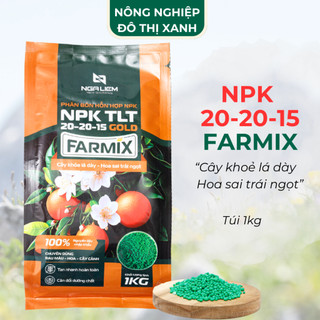 NPK 20-20-15 Gold Farmix – Phân Bón Cân Đối Giúp Cây Phát Triển Ổn Định (1KG)