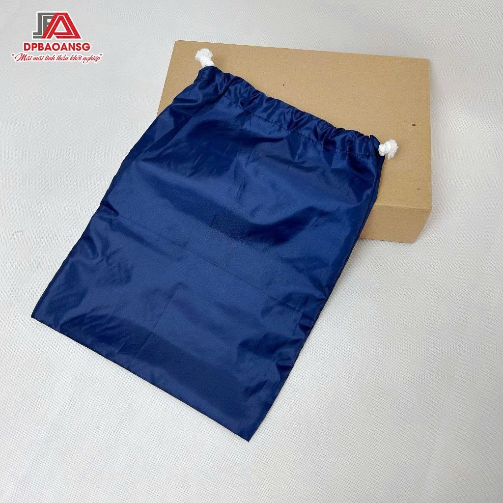 Túi Rút Vải Dù Trợt Nước Đựng Đồ Dơ Cho Bé Đi Học, Đi Bơi - Chất Dù Chống Thấm Nước