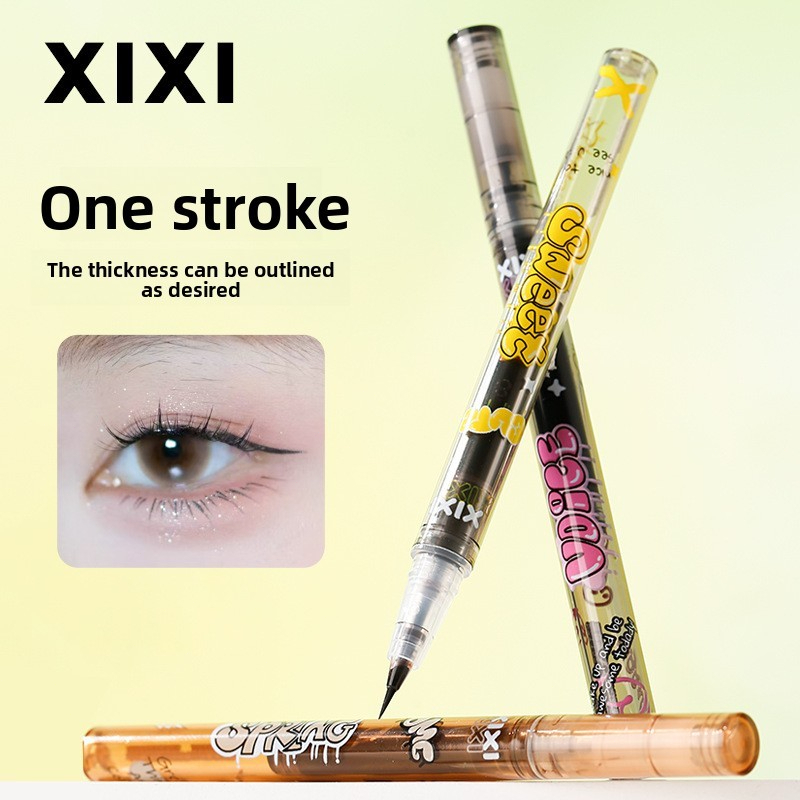 XIXI D665 Bút Kẻ Mắt Nhũ Lấp Lánh, Eyeliner Chống Nước Nhanh Khô, Lâu Trôi, Dễ Kẻ Trang Điểm Mắt