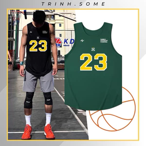 Áo Ba Lỗ Thể Thao Nam Nữ, Tanktop Cổ Tròn Sát Nách In Số 23 Năng Động Phù Hợp Bóng Rổ, Bóng Đá, Thể Hình Tập Gym. Mã: BL
