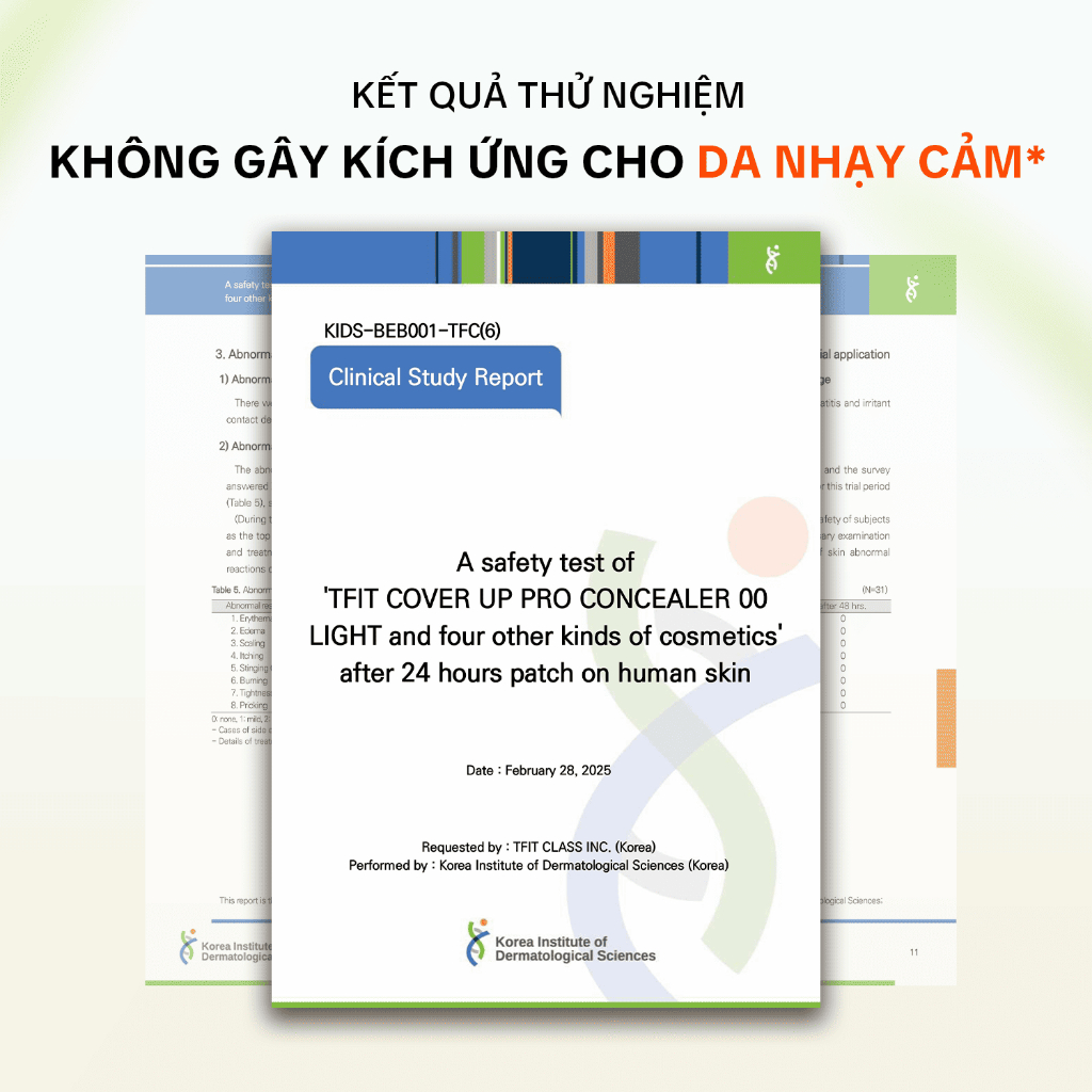 TFIT Kem che khuyết điểm 3 ô 15g độ che phủ cao, dễ dàng che thâm mắt, nám, tàn nhang