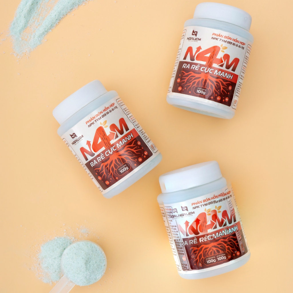 N4M Farmix 100gram – Kích Thích Ra Rễ Nhanh Cho Cây Trồng