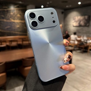 Ốp lưng iPhone chống sốc lưng nhám chống vân tay kèm kính bảo vệ camera cho iPhone 14 15 16 17 Pro Max